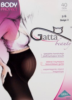 Чорапогащник за бременни в златисто Body Protect Golden 40 DEN