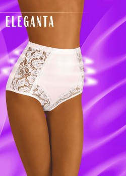 Моделиращи бикини в бял цвят Eleganta