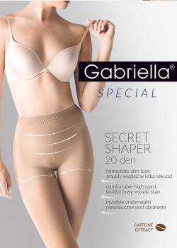 Моделиращи чорапогащи в черен цвят SECRET SHAPER 20 NERO