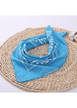 Кърпа за глава бандана Bandana в цвят тюркоаз