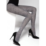 Чорапогащник Rajstopy-Snake-01-Gatta-40-DEN-Grey-Nero-Grey-Nero