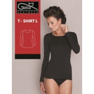 Дамски топ T-shirt-Koszulka-L-White