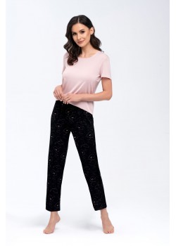 Дамска пижама Piama-Koi-Beowo-Czarna-Beowo-Czarny